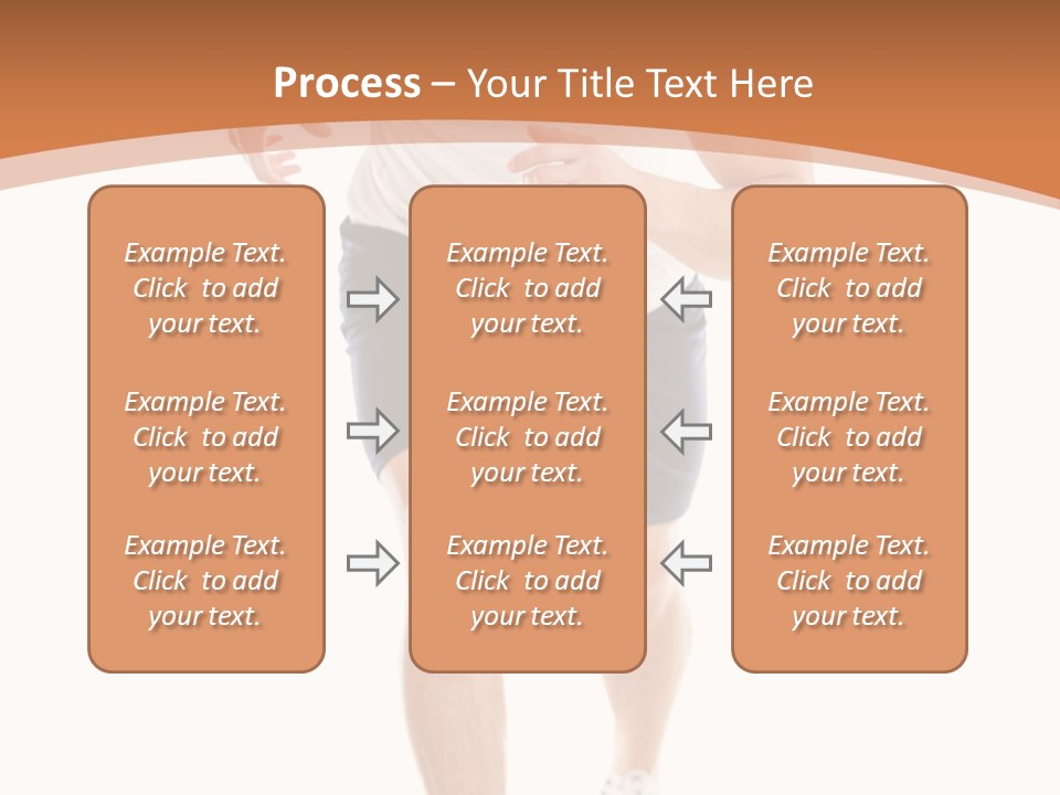 Attractive Sporty Lifestyle PowerPoint Template