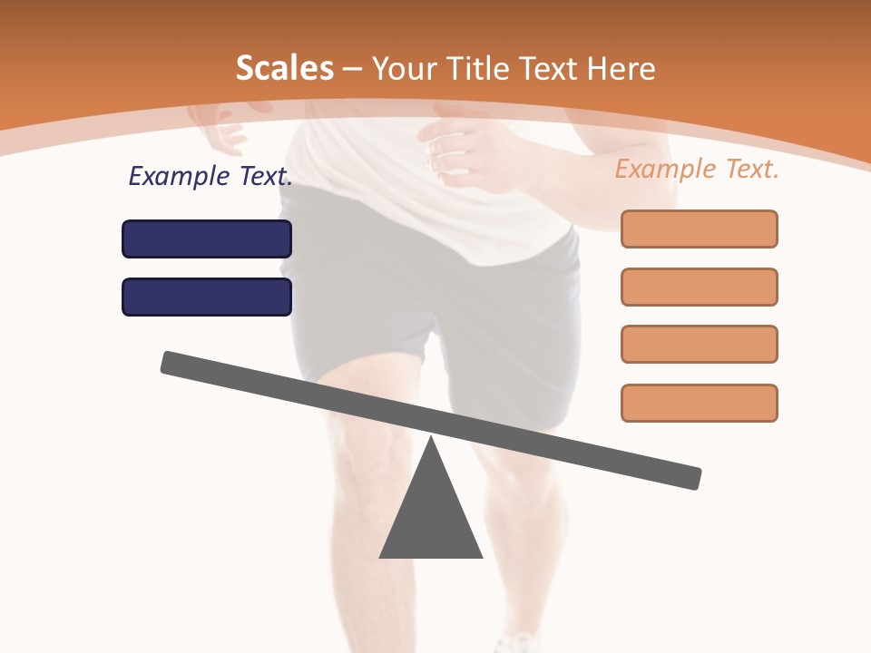 Attractive Sporty Lifestyle PowerPoint Template