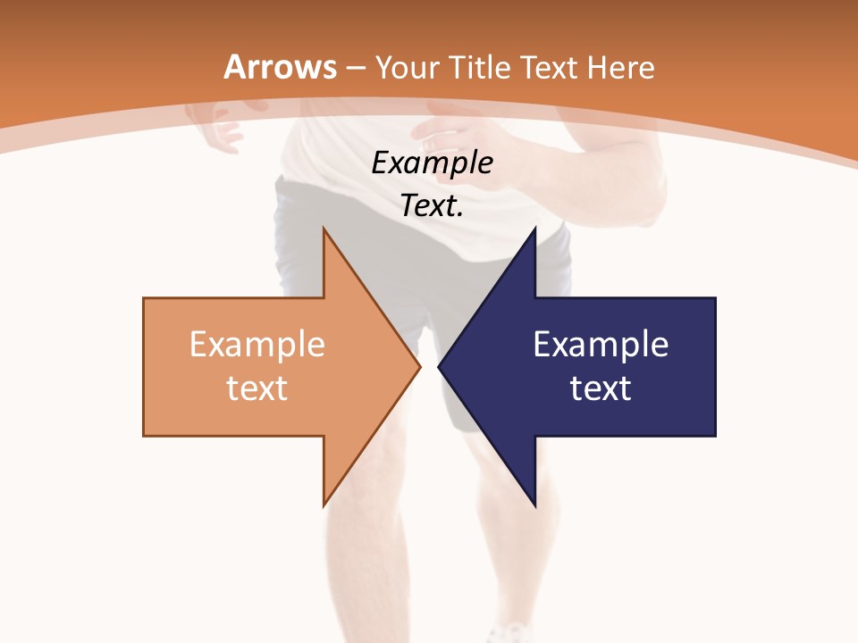 Attractive Sporty Lifestyle PowerPoint Template