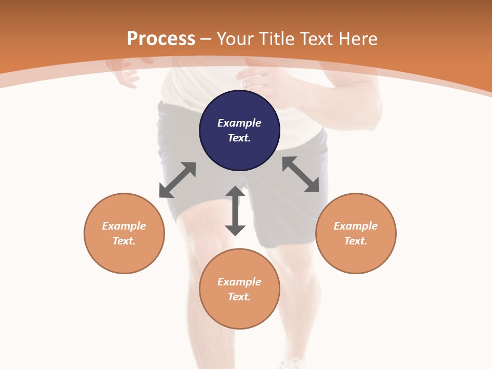 Attractive Sporty Lifestyle PowerPoint Template