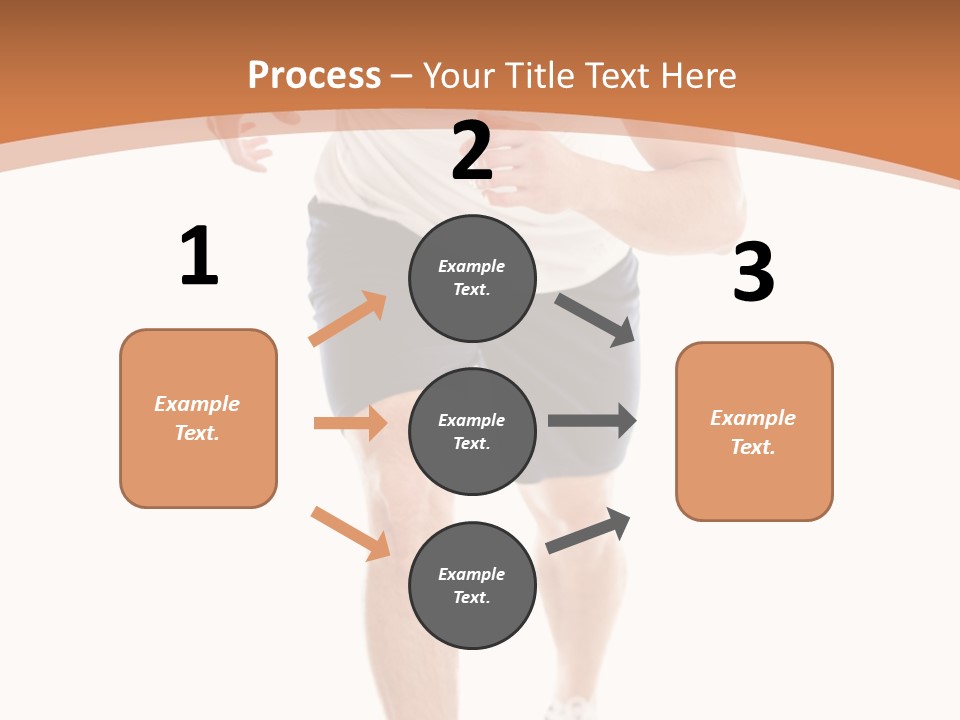 Attractive Sporty Lifestyle PowerPoint Template