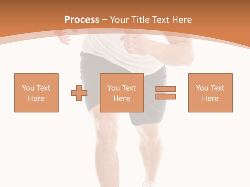 Attractive Sporty Lifestyle PowerPoint Template