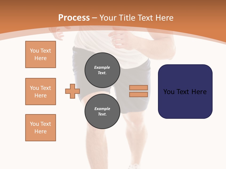 Attractive Sporty Lifestyle PowerPoint Template