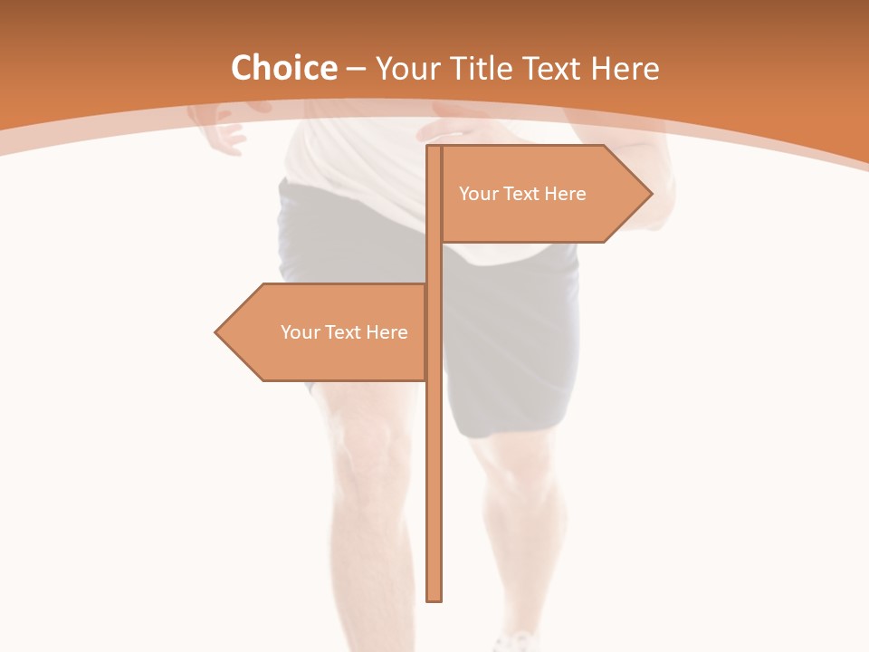 Attractive Sporty Lifestyle PowerPoint Template