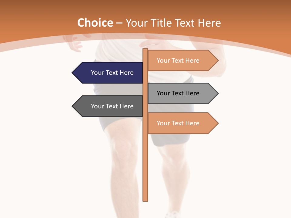 Attractive Sporty Lifestyle PowerPoint Template