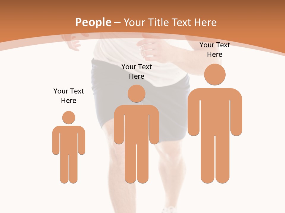 Attractive Sporty Lifestyle PowerPoint Template