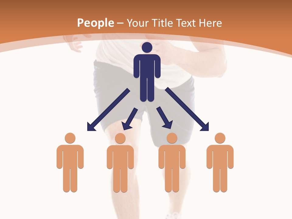 Attractive Sporty Lifestyle PowerPoint Template