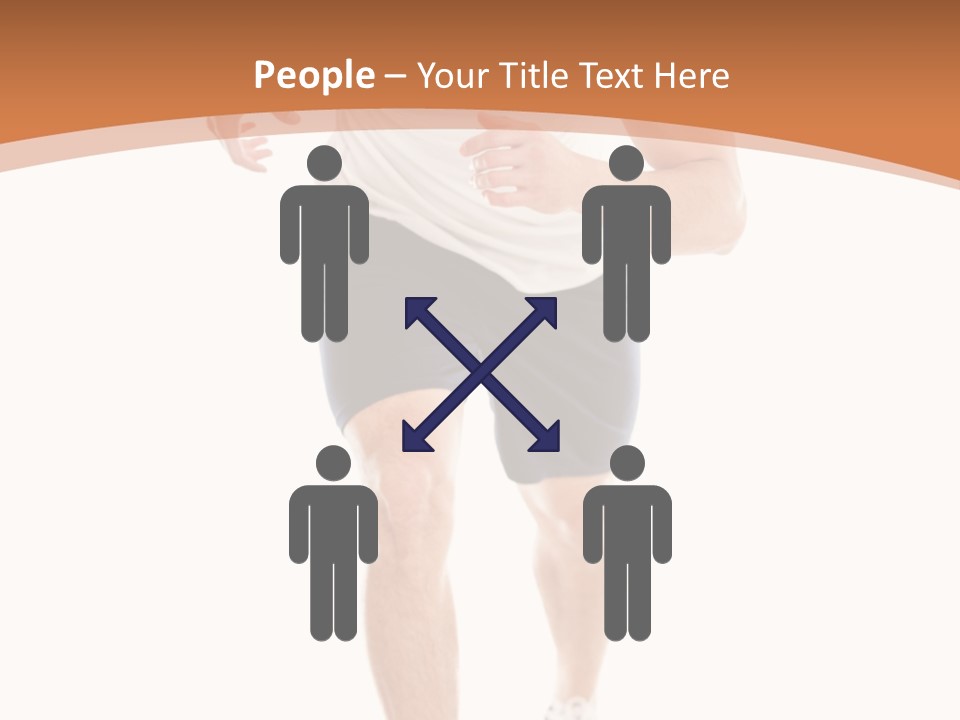 Attractive Sporty Lifestyle PowerPoint Template