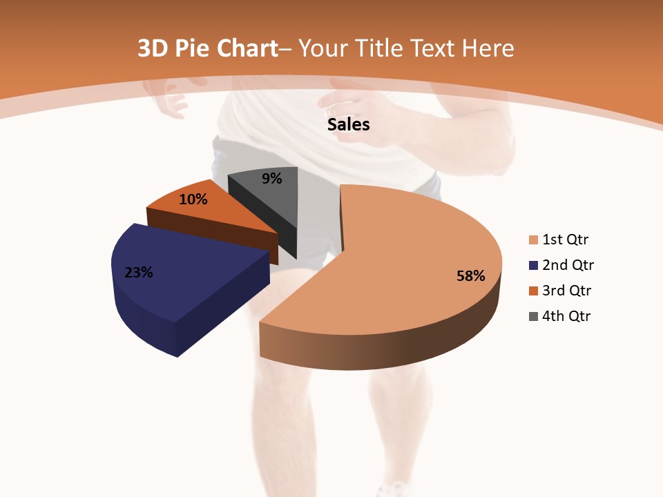Attractive Sporty Lifestyle PowerPoint Template