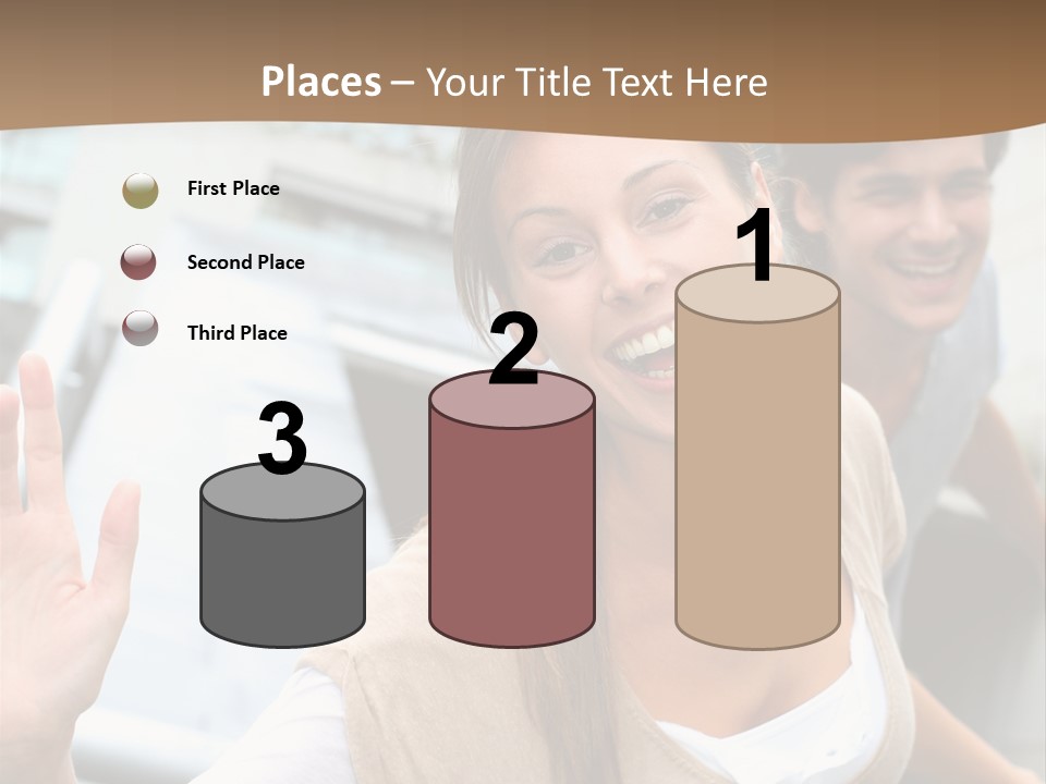 Young People Man University PowerPoint Template