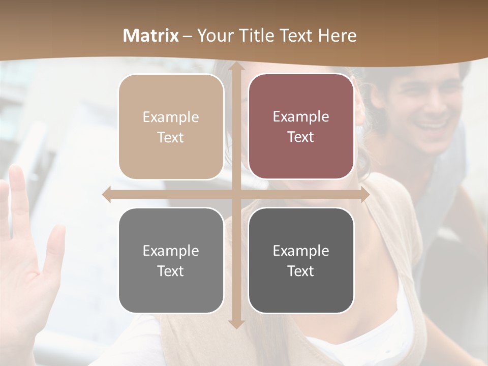 Young People Man University PowerPoint Template