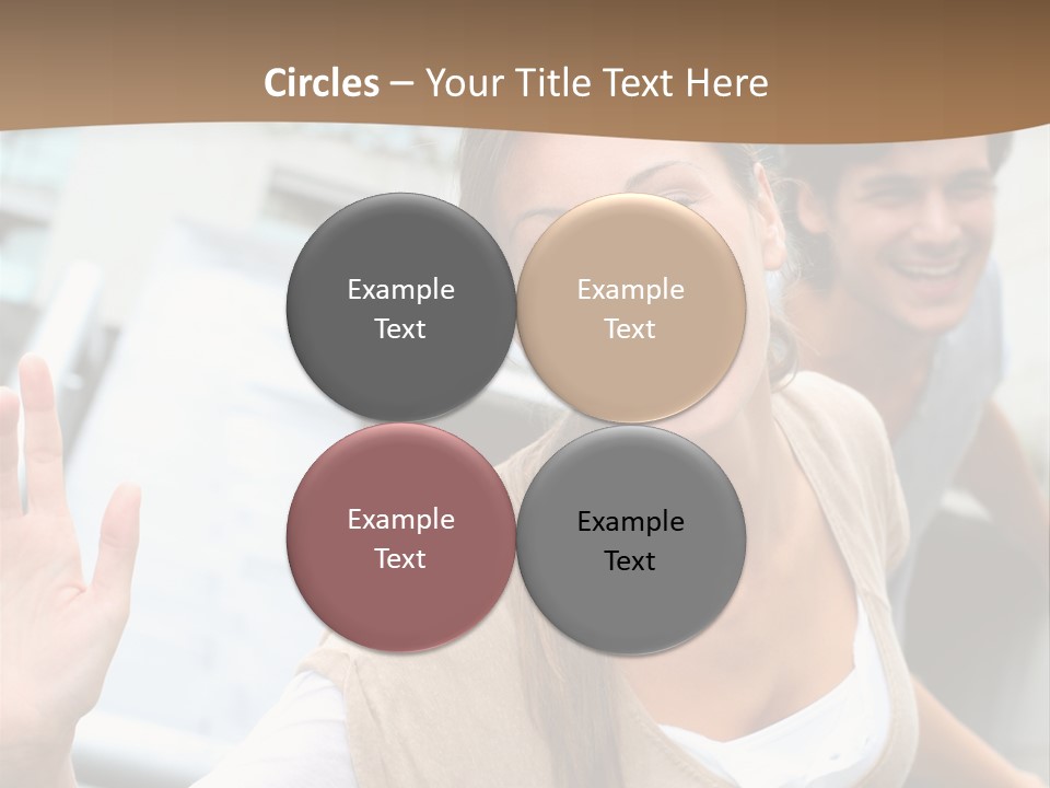 Young People Man University PowerPoint Template