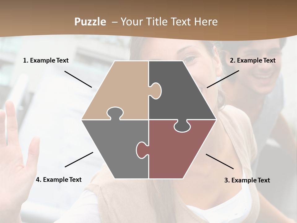 Young People Man University PowerPoint Template