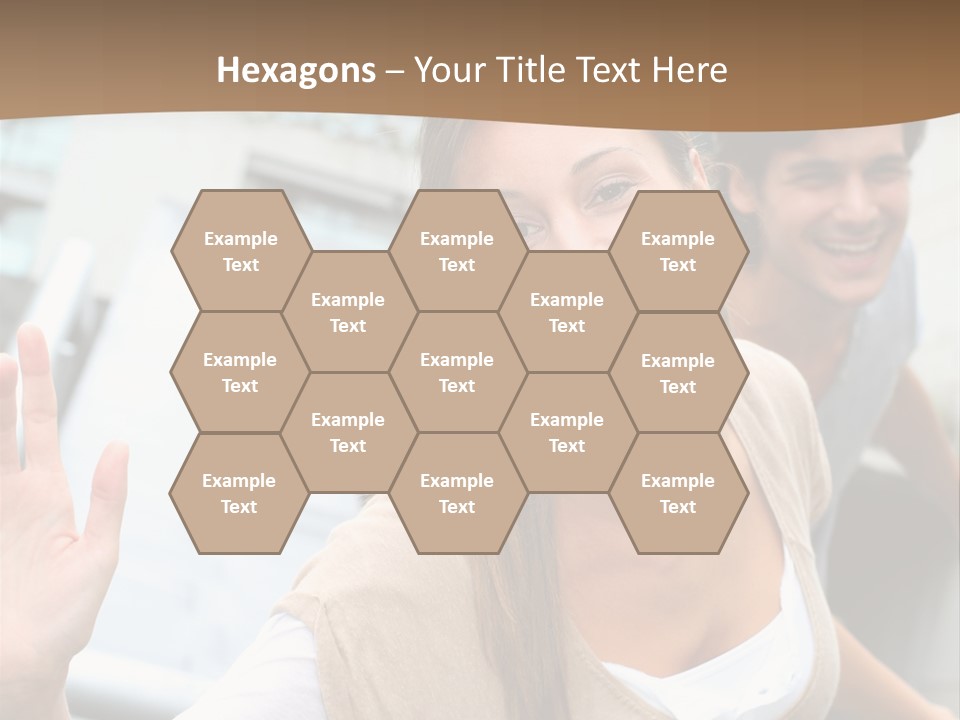 Young People Man University PowerPoint Template