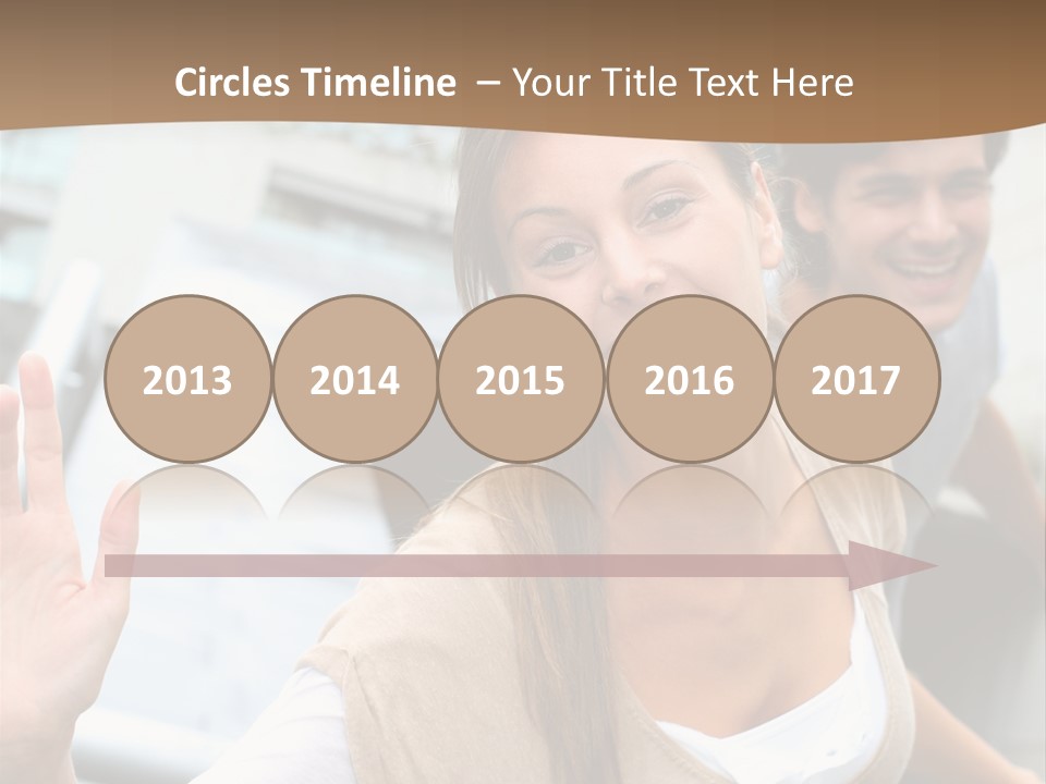 Young People Man University PowerPoint Template