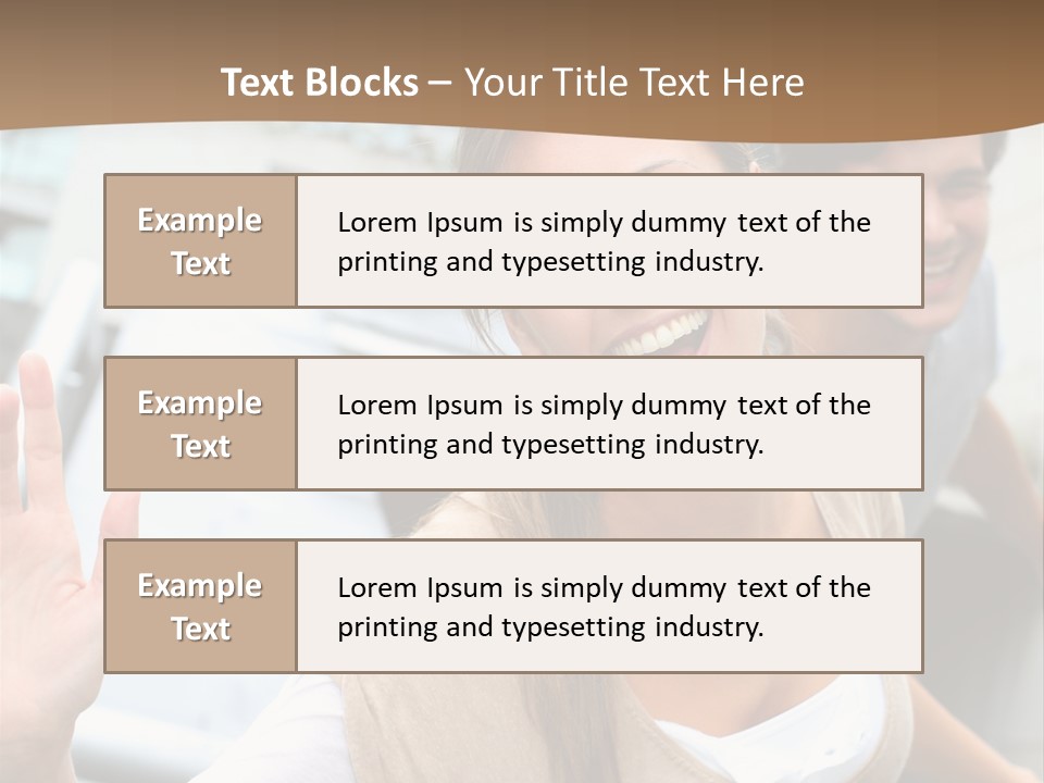 Young People Man University PowerPoint Template
