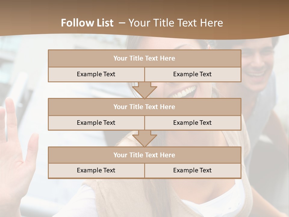 Young People Man University PowerPoint Template