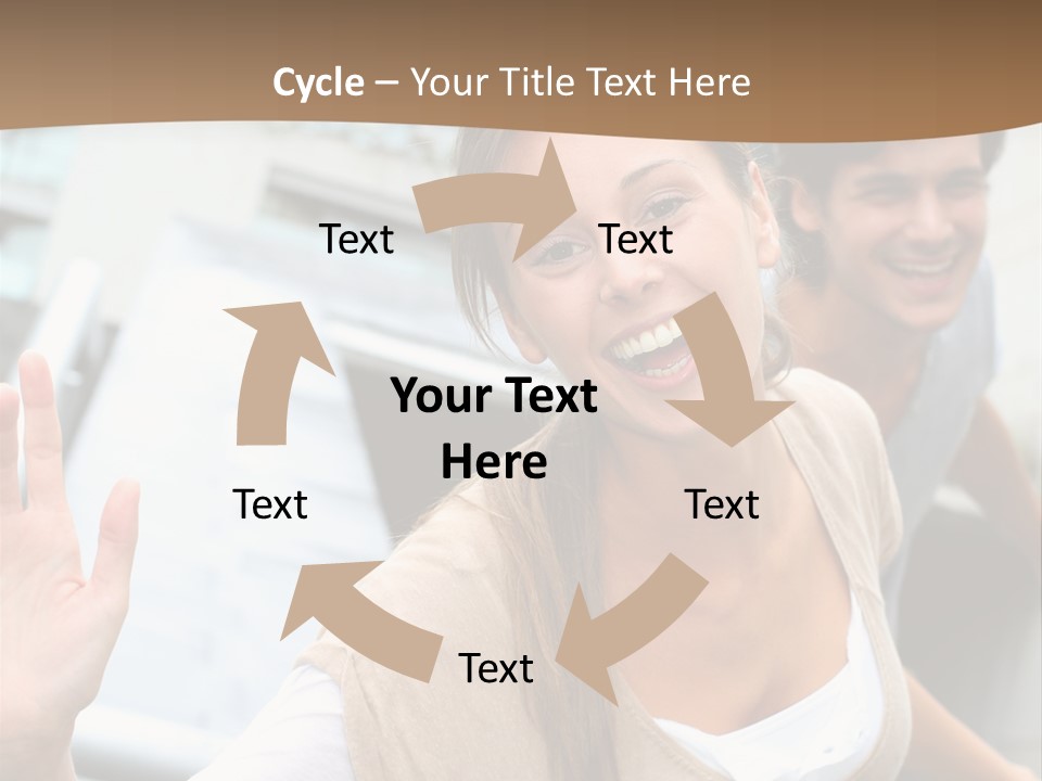 Young People Man University PowerPoint Template