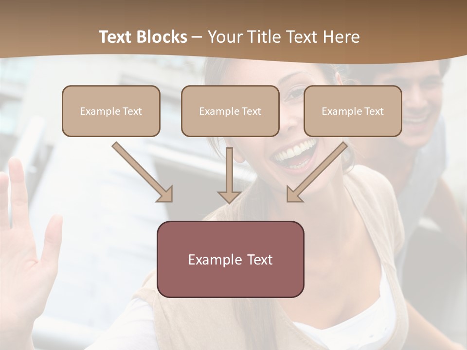 Young People Man University PowerPoint Template