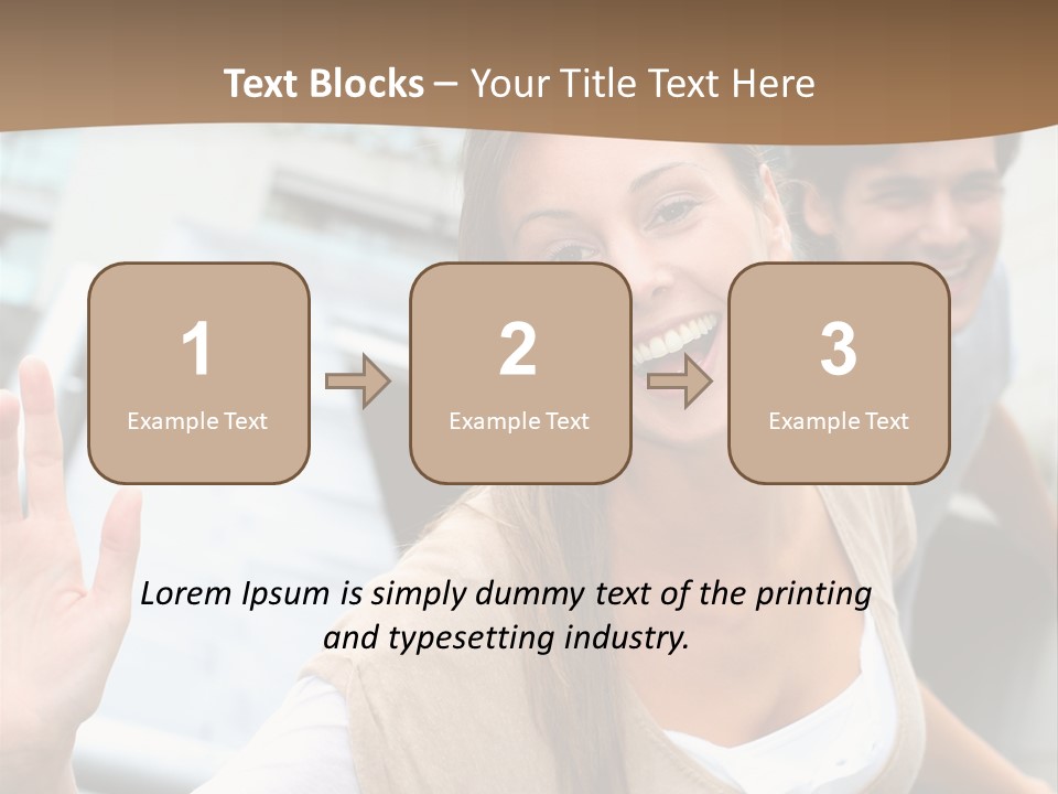 Young People Man University PowerPoint Template