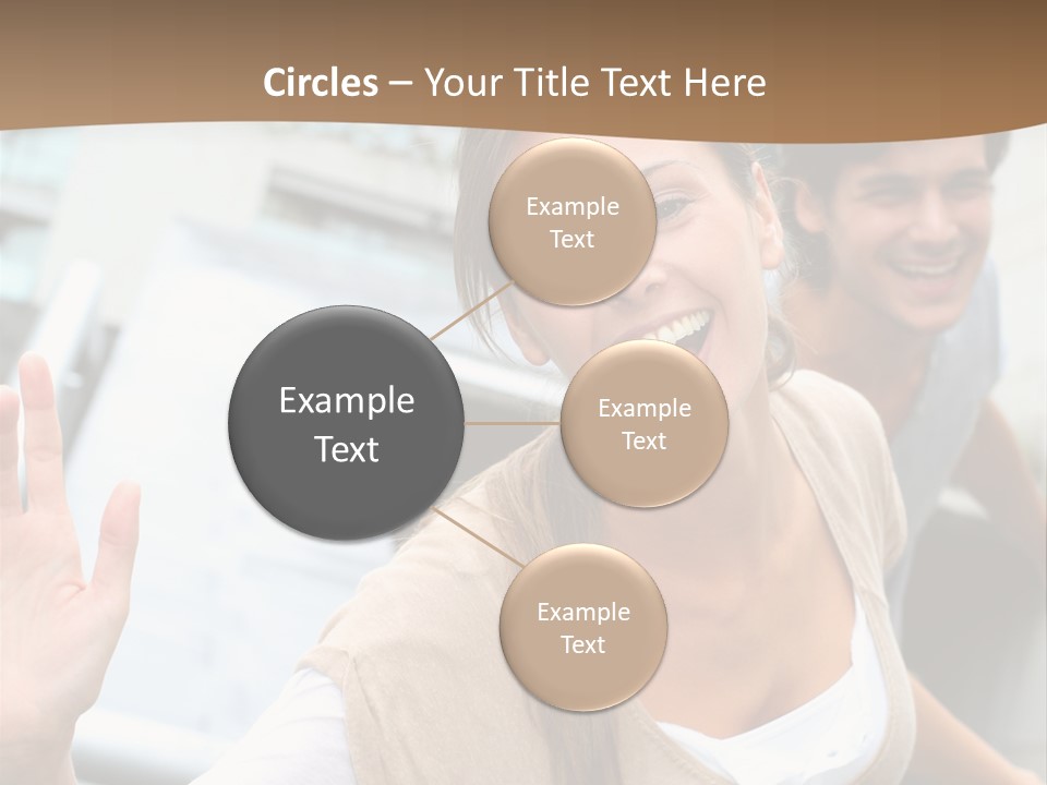 Young People Man University PowerPoint Template