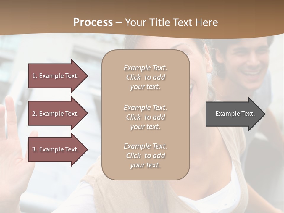 Young People Man University PowerPoint Template
