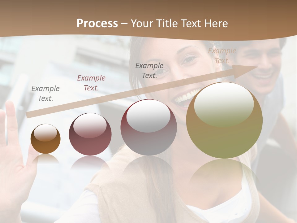 Young People Man University PowerPoint Template