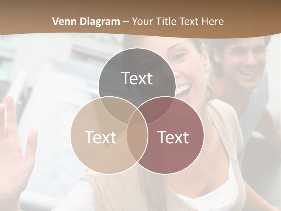 Young People Man University PowerPoint Template