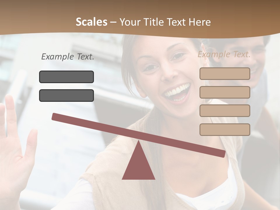 Young People Man University PowerPoint Template