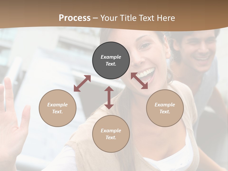 Young People Man University PowerPoint Template