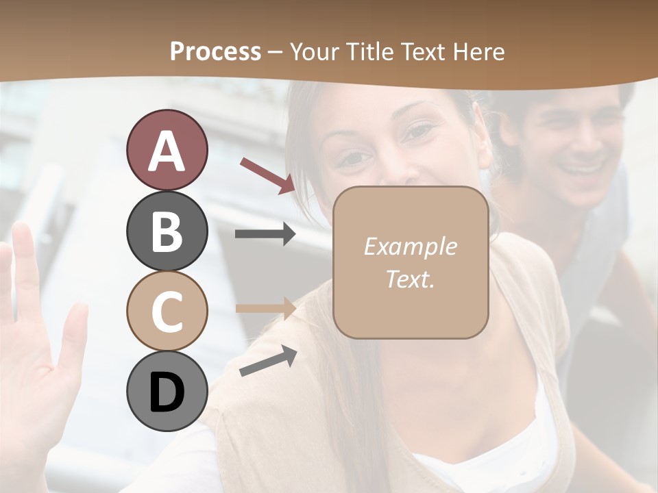 Young People Man University PowerPoint Template