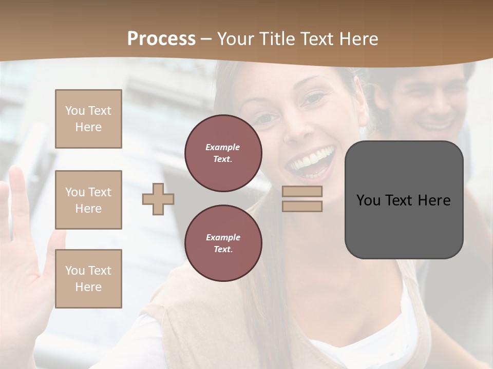 Young People Man University PowerPoint Template