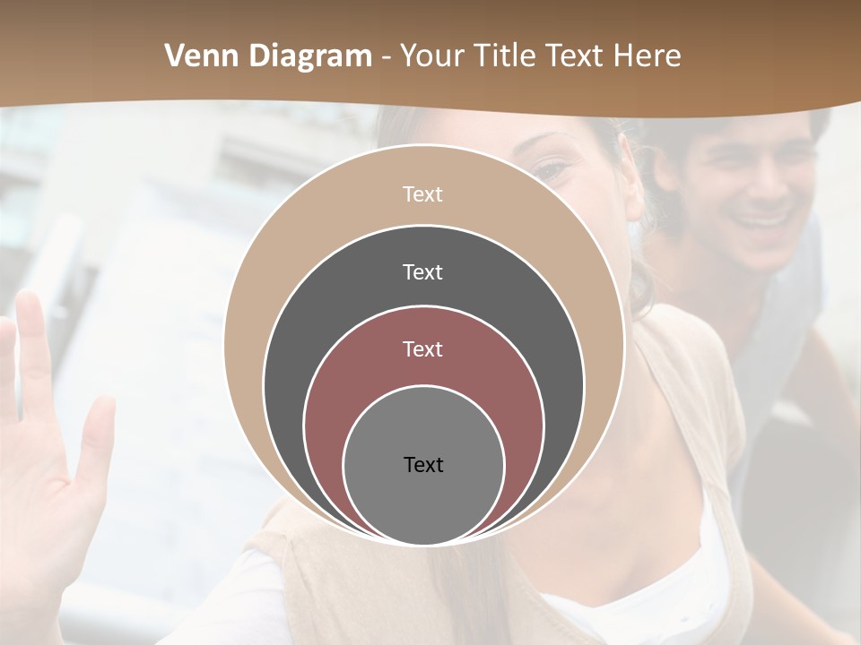 Young People Man University PowerPoint Template