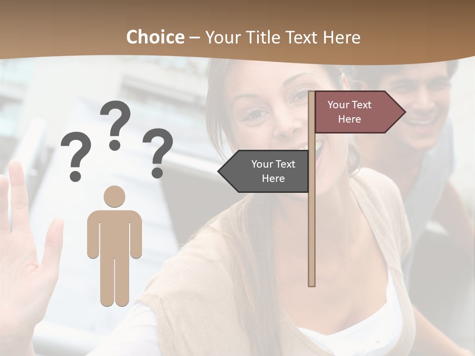 Young People Man University PowerPoint Template