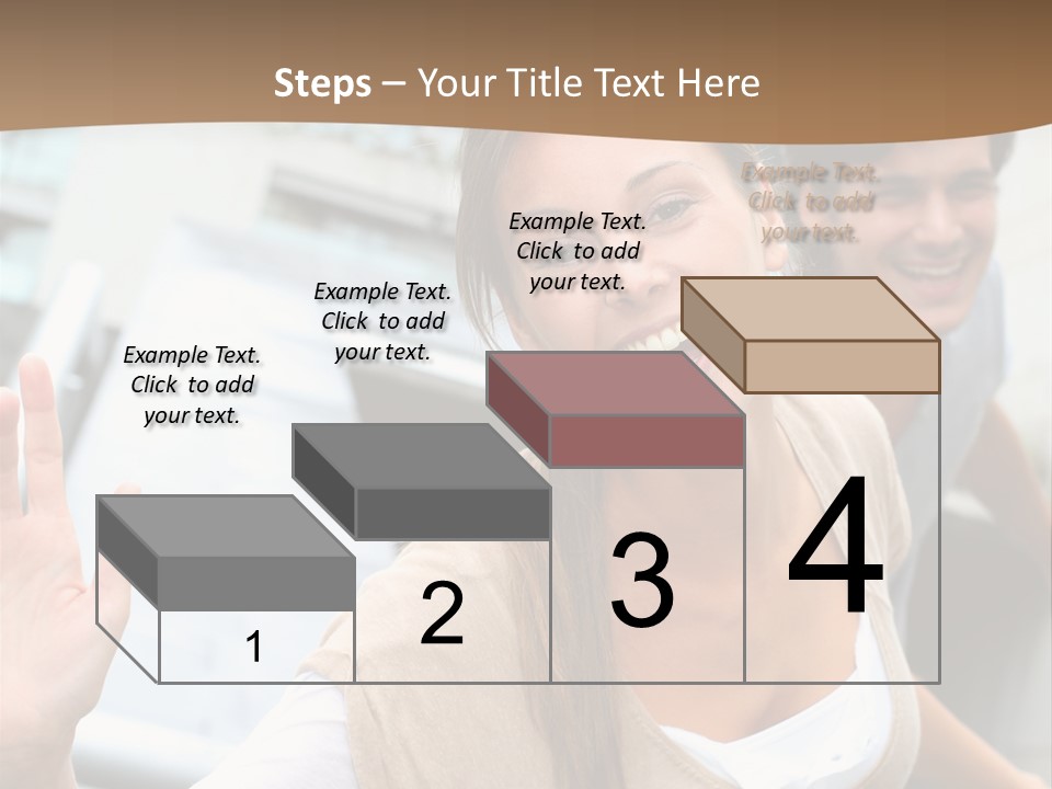 Young People Man University PowerPoint Template