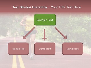 Running Person Jogging PowerPoint Template