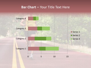 Running Person Jogging PowerPoint Template