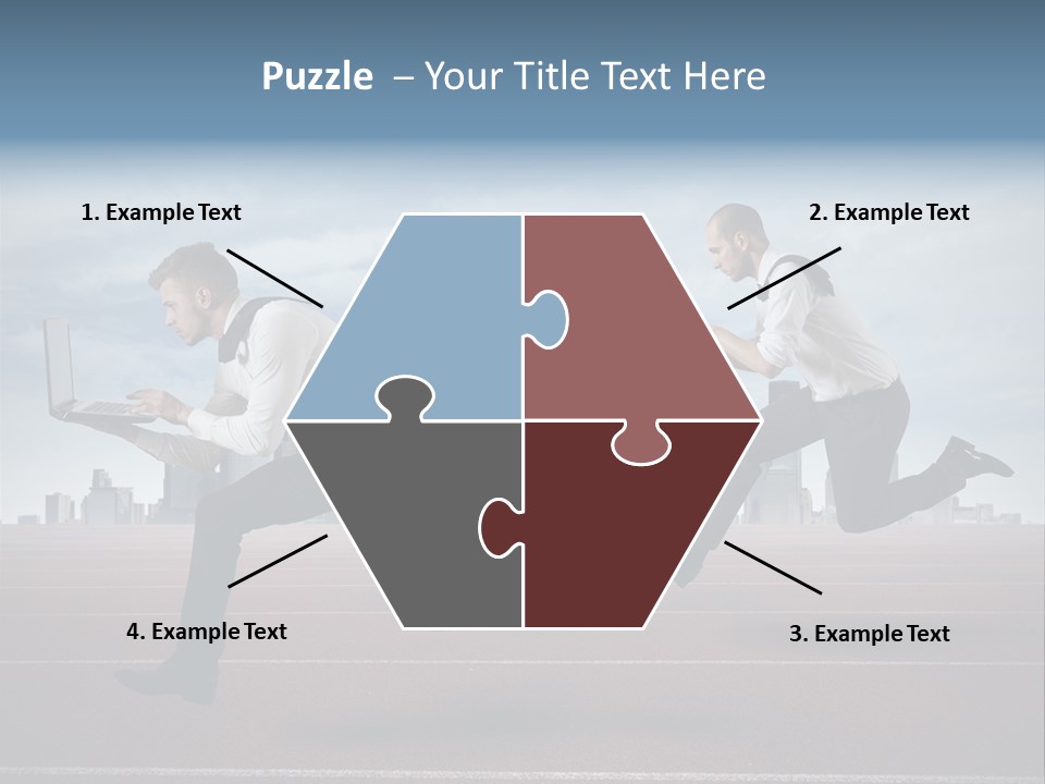 Career Winner Competitor PowerPoint Template