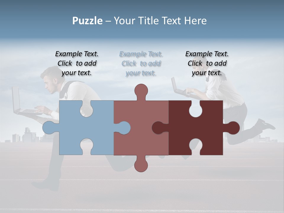 Career Winner Competitor PowerPoint Template