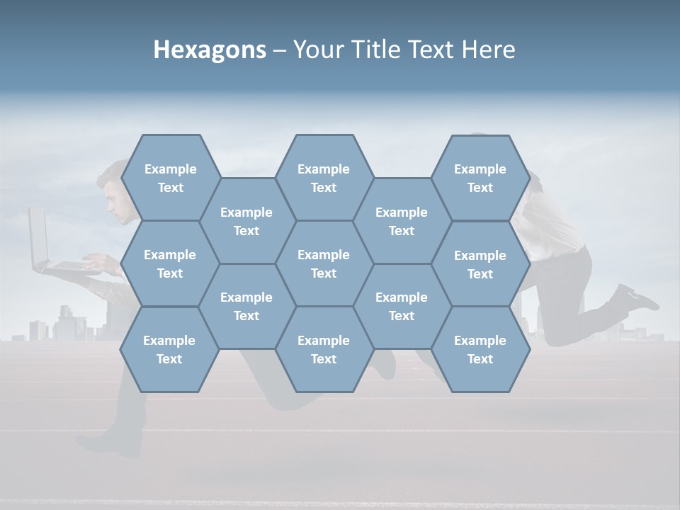 Career Winner Competitor PowerPoint Template