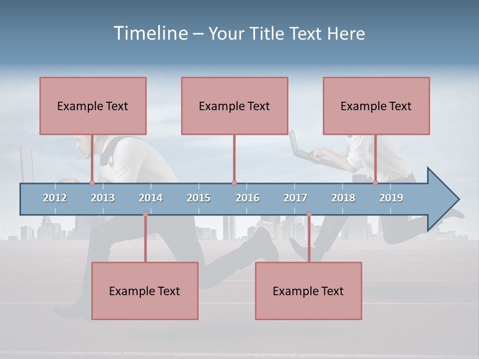 Career Winner Competitor PowerPoint Template