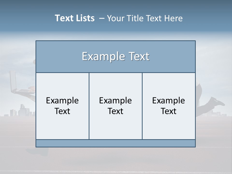 Career Winner Competitor PowerPoint Template