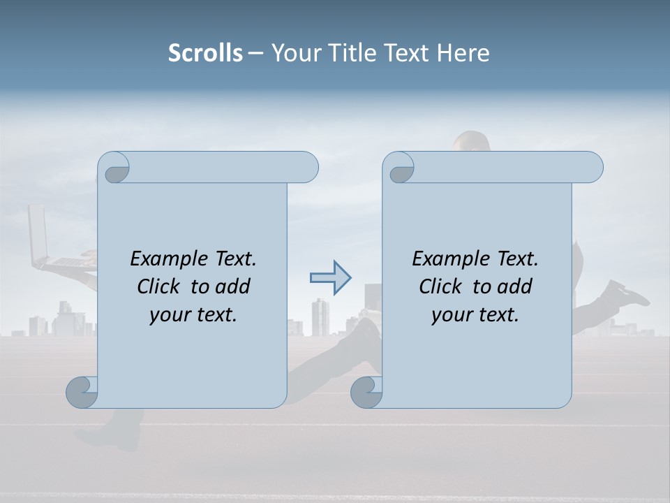 Career Winner Competitor PowerPoint Template