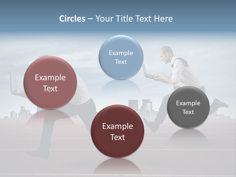 Career Winner Competitor PowerPoint Template