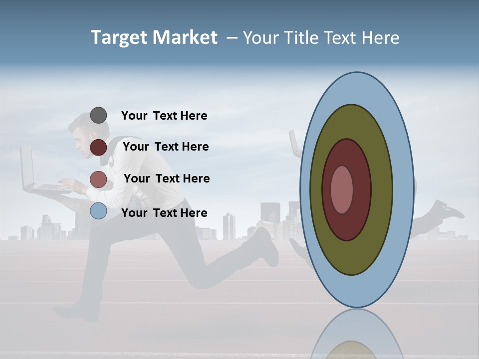 Career Winner Competitor PowerPoint Template