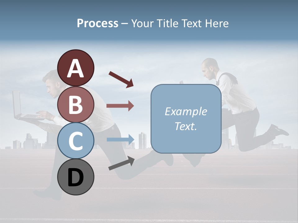 Career Winner Competitor PowerPoint Template