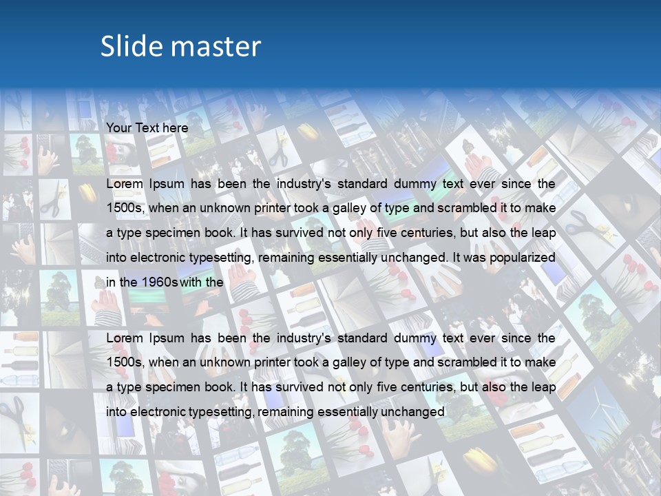 Isolated Photo Show PowerPoint Template
