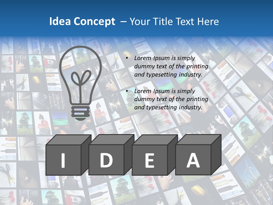 Isolated Photo Show PowerPoint Template