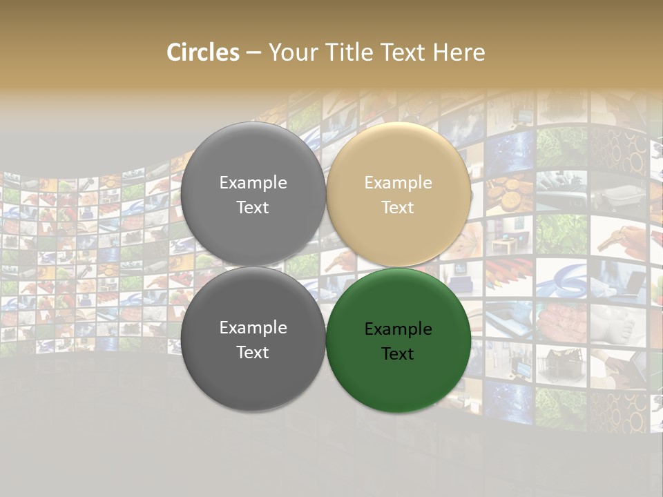 Watch Fruit Computer PowerPoint Template
