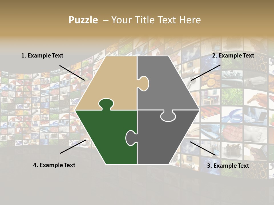 Watch Fruit Computer PowerPoint Template